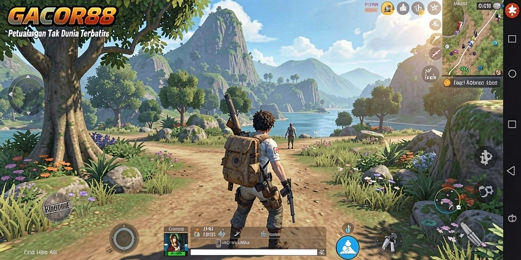 Tampilan gameplay GACOR88 yang memukau dan menakjubkan.