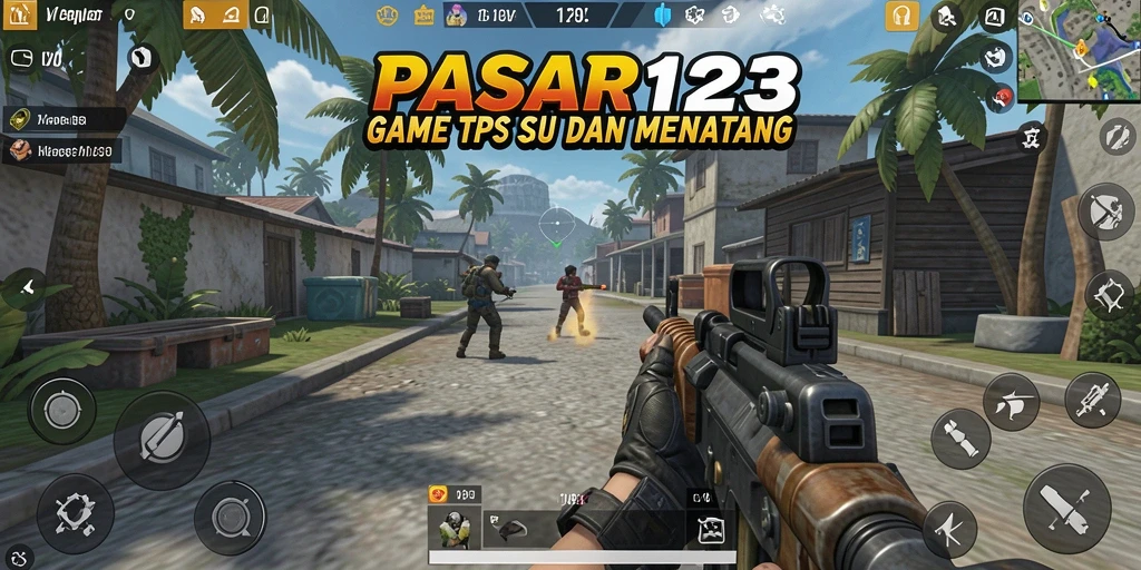 Tampilan gameplay seru dari PASAR123 dengan aksi menegangkan.